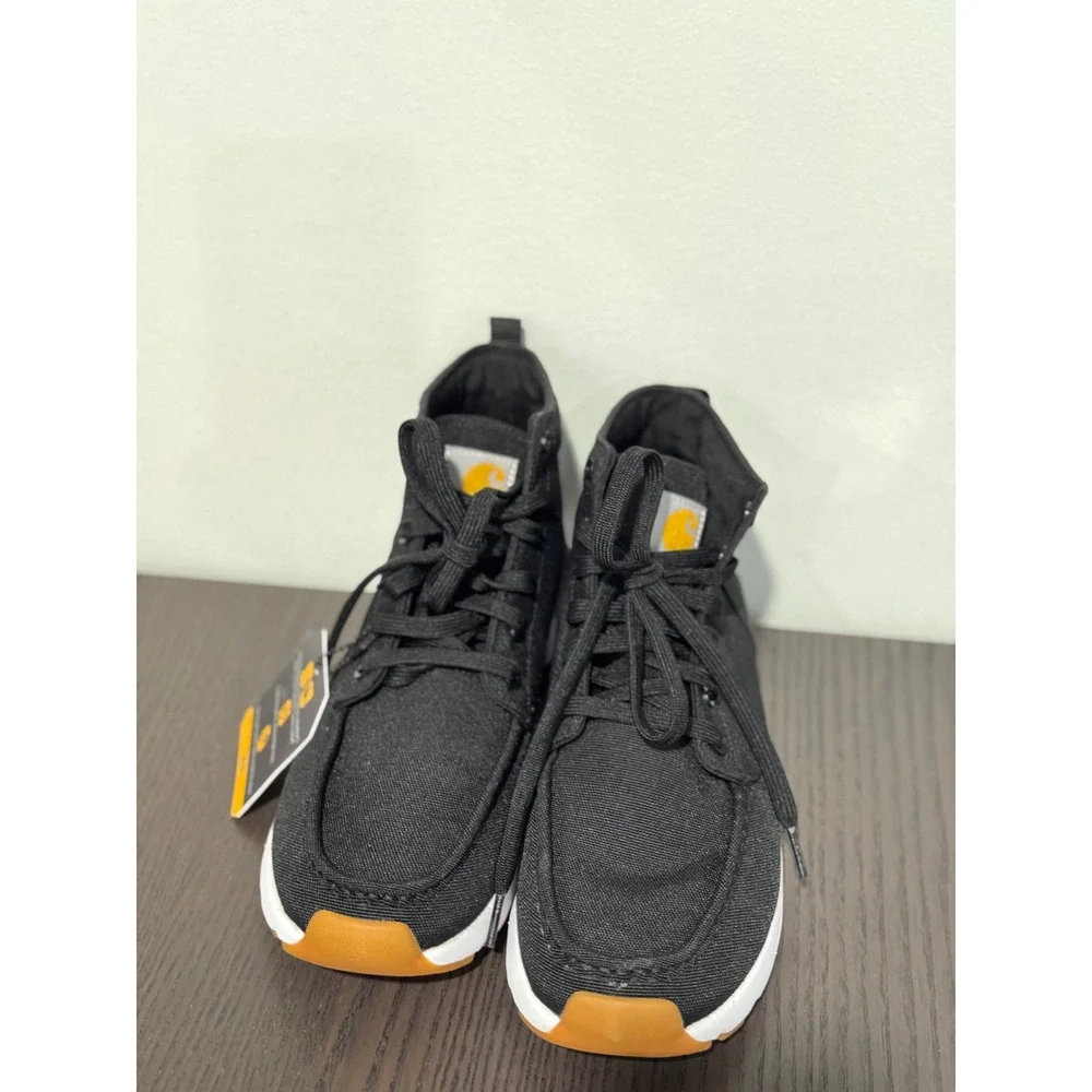 Carhartt Haslett Canvas Chukka‎ Mens 9 Black Moc Toe FS4071-M shoes sneakers